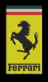 Ferrari 4 - Embroidery Design